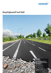 remexit Recyclingbaustoffe Einsatzbereiche für Recyclingbaustoff der Marke remexit